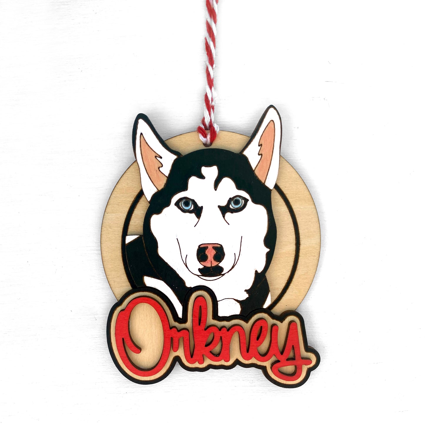 Custom Dog Ornament