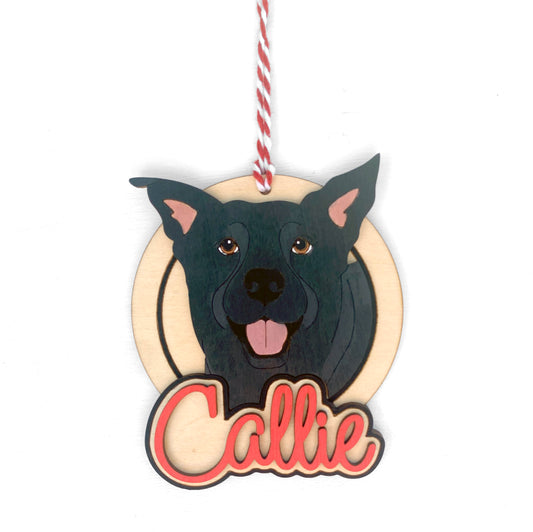 Custom Dog Ornament