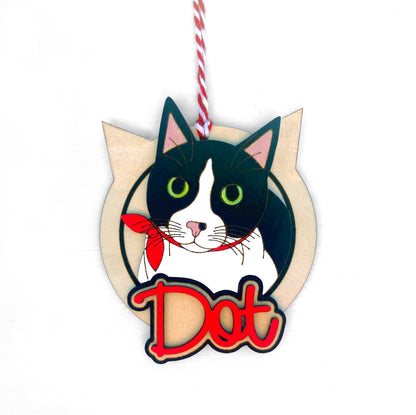 Custom Cat Ornament