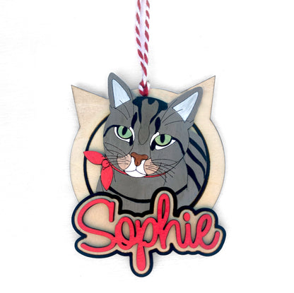 Custom Cat Ornament